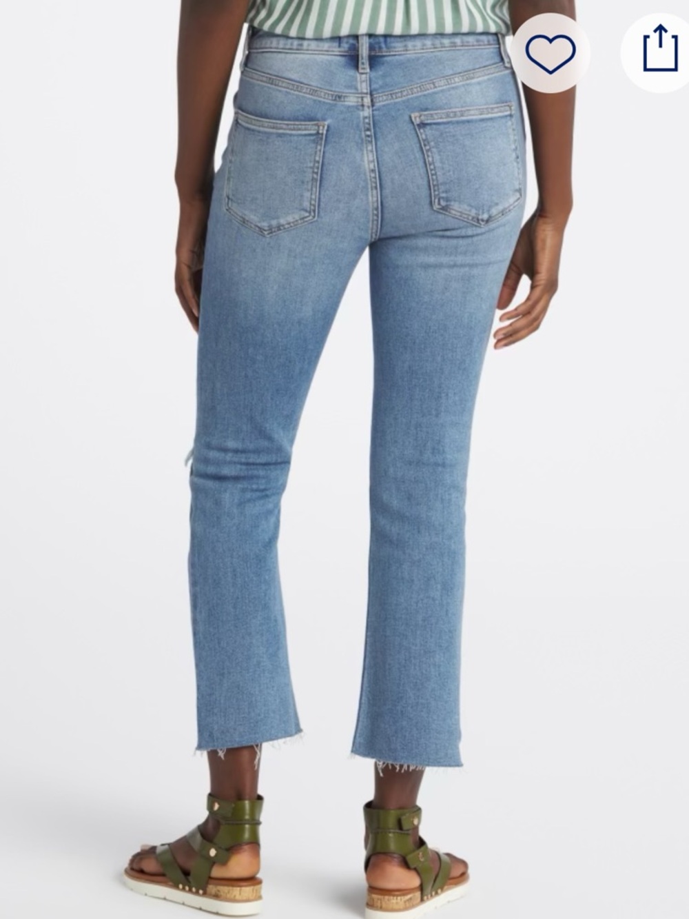 Studio Blue Emery High Rise Cropped
Bootcut Jean size 12 26” inseam - Picture 2 of 12